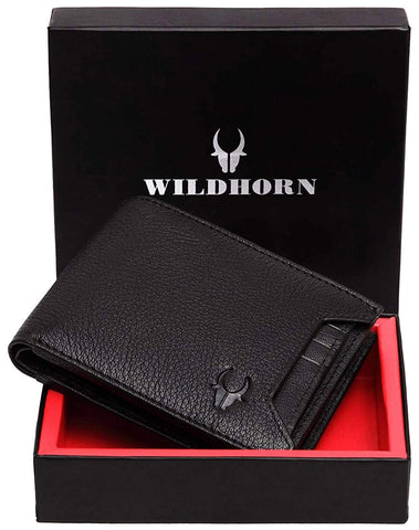 WildHorn® RFID Genuine Leather Wallet