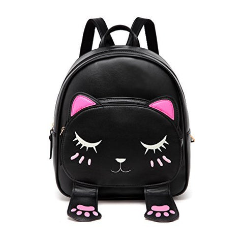 Bizarre Vogue Cute Small Cat Style Backpack Girls