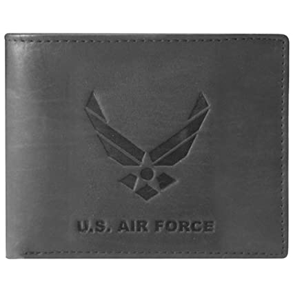 US Armed Forces Collection Mens Genuine Leather Wallets