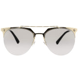 Versace Gold/Silver Metal Sunglasses
