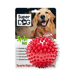 Super Dog Spiked Rubber Dog Ball