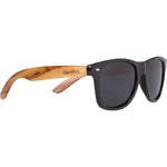 WOODIES Zebra Wood Wayfarer Sunglasses