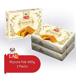 Lal Sweets Mysore Pak (400 g) - Pack of 3