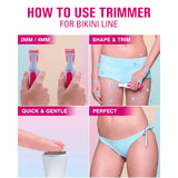 Expert Trimmer for Face, Underarms and Bikini line