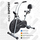 Air Bike Exercise Home Gym Cycle