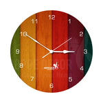 Abstract Colour Modern Wall Clock