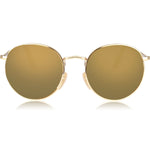 Classic Small Round Metal Frame Sunglasses