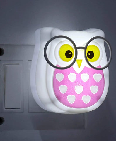 Owl Night Light for Kids Wall Lamp