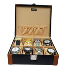 Elegant 8 Grid Watch Display & Collection Box