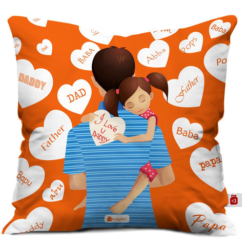 I Love You Daddy Cushion Cover