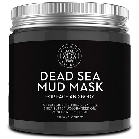 Pure Body Naturals Dead Sea Mud Mask Reducing Wrinkles