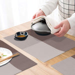 Washable Dining Table Vinyl Mats