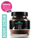 mCaffeine Naked & Raw Coffee Body Scrub | Tan Removal | Paraben & SLS Free