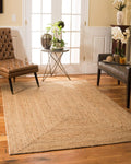 Luxurious Cotton and Jute Braided Floor Rugs