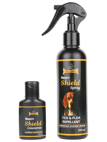 Tick & Flea Repellent Spray Neem Shield Treatment for Dogs