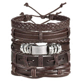 Leather Bracelet Wraps Skin Friendly For Men & Boys