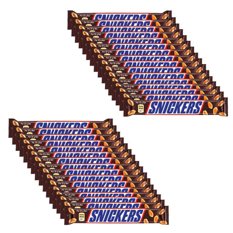 Snickers Peanut Filled Chocolate - Stick (Pack of 24)