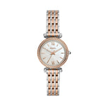 Fossil Analog White Dial Women's Watch
