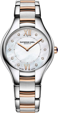 Raymond Weil Analog Mother of Pearl Dial Women's Watch