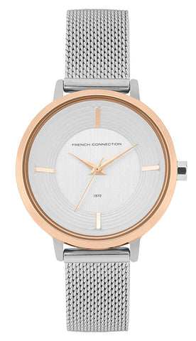French Connection Analog Silver Dial Women's Watch