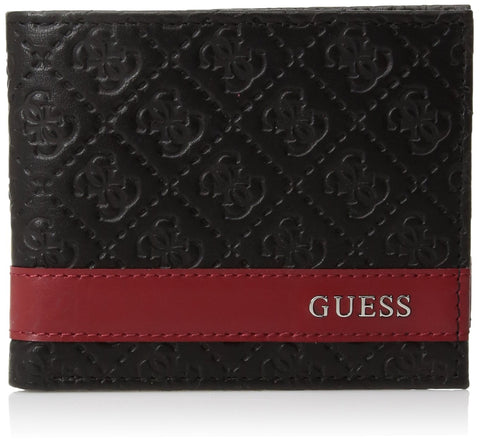 Guess Men's Leather Slim Bifold Wallet