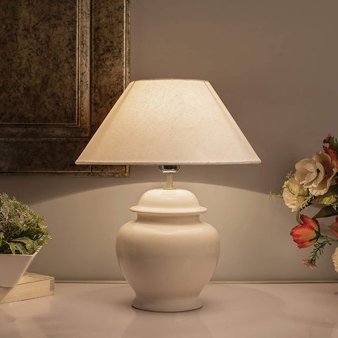 Homesake® Ceramic Base Table Lamp with Shade