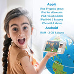 The Educational, Augmented Reality Based Globe