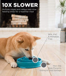 Dog Bowl Slow Feeder Stop Bloat For Dogs