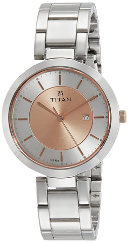 Titan Analog Rose Gold Watch
