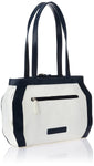 Hidesign Pompey White Leather Shoulder Bag Handbag