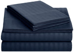 AmazonBasics Deluxe Microfiber Striped BedSheet Set