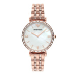 Emporio Armani Analog Mother of Pearl Dial Women's Watch