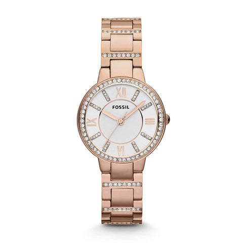 Fossil Analog Silver Dial Women's Watch