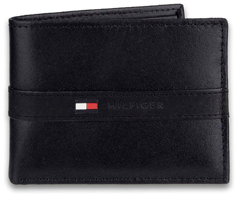Tommy Hilfiger Men'S Ranger Leather Passcase Wallet