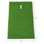 Hitting Grass Golf Mat with Removable Rubber Tee