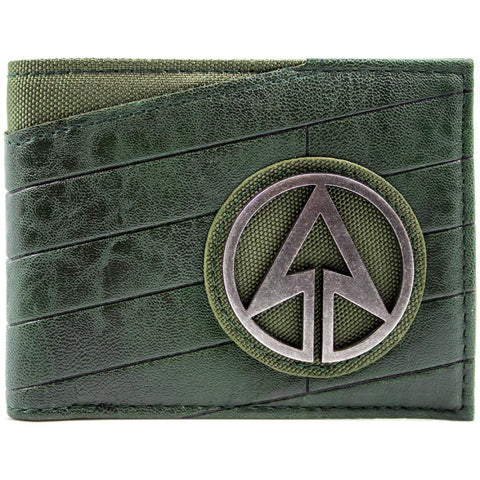 Arrow Metal Badge Bifold Wallet