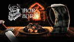 Thor Horn Drinking Mug Original Medieval Stein Mug Gift Sack