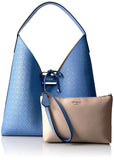 GUESS Bobbi Inside Out Hobo-Blueberry/Nude