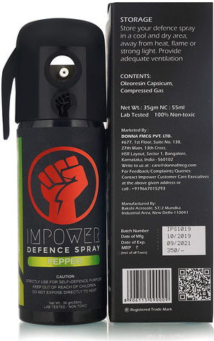 IMPOWER Self Defence Pepper Spray